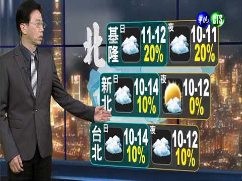 2014.02.19華視晚間氣象 吳德榮主播