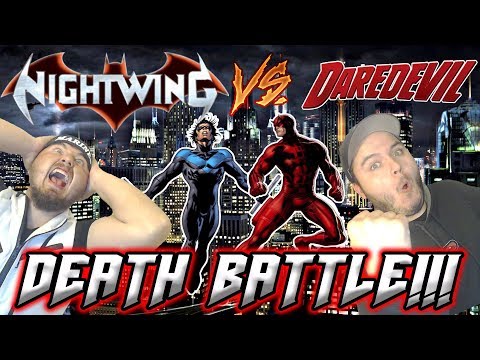 I LOST A BET!!! Nightwing VS Daredevil Death Battle Reaction