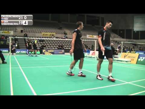 Caljouw / Maas vs Christensen / Knudsen (MD, Qualifying) - 2015 Belgian International
