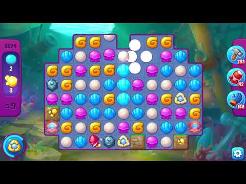 Fishdom 6524 Super Hard Level - 7 moves - NO BooSTERS