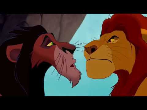 Il re leone - scar e mufasa