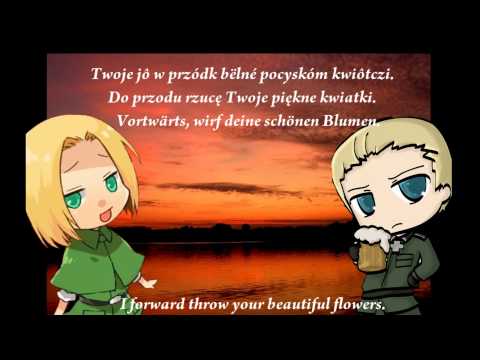 Kashubian Anthem (Kashubian sub + Polish/German/English trans)