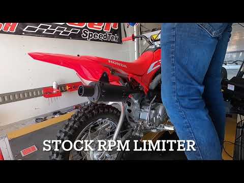 Honda CRF110F Stock RPM Limiter vs CJR Race RPM Limiter - CJR Performance