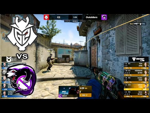 G2 vs Outsiders - HIGHLIGHTS | PGL Major Antwerp 2022 | Legends Swiss 4 | CSGO