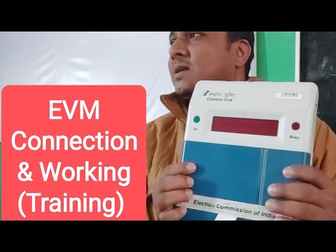 EVM Connection & Working l CU l BU l VVPAT l Training l ECI l SkyGyan