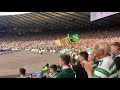 JOTA ON THE WING SONG! celtic fans v rangers Scottish cup 2022