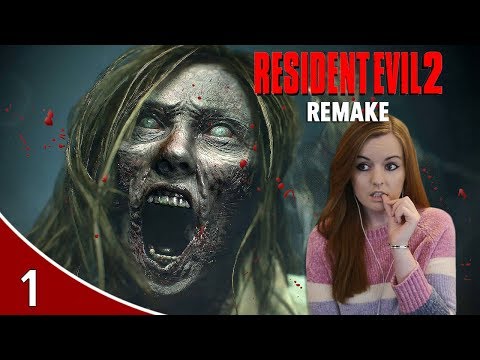 I'm Terrified! | Resident Evil 2 Remake Leon A Gameplay Walkthrough Part 1