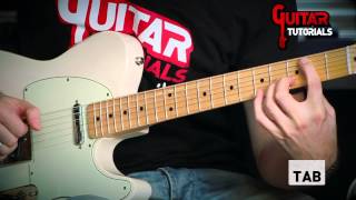 I&#39;m No Angel (The Winery Dogs) - Main Riff - Guitar Tutorial with Matt Bidoglia