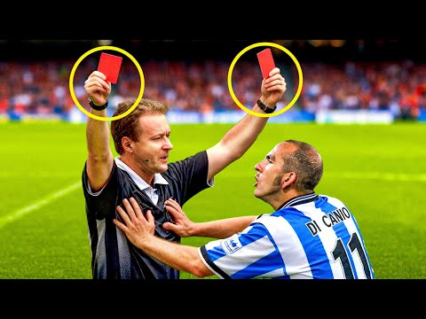 The Strangest Red Cards In History