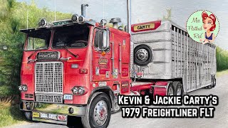 Kevin & Jackie Carty’s 1979 Freightliner FLT Cabover Truck Tour