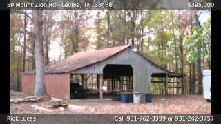 preview picture of video '59 Mount Zion Rd LEOMA TN 38468'