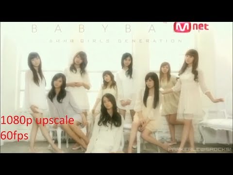 Girls' Generation Baby Baby MV (60fps) (1080p upscale)
