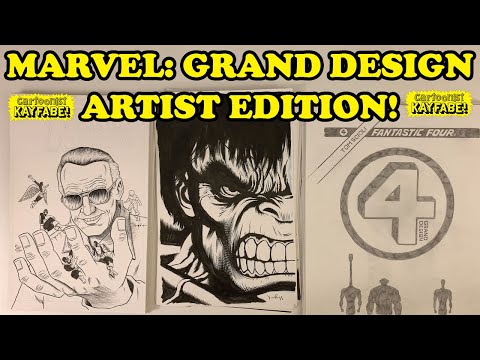 MARVEL: GRAND DESIGN ARTIST EDITION! Ed Piskor X-MEN! Jim Rugg HULK! Tom Scioli FF! LET'S GO!