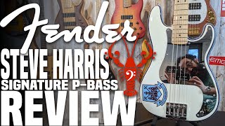 Video thumbnail for Fender Steve Harris Signature P-Bass - Metal Masterpiece or Boat Anchor? - LowEndLobster Review by LowEndLobster