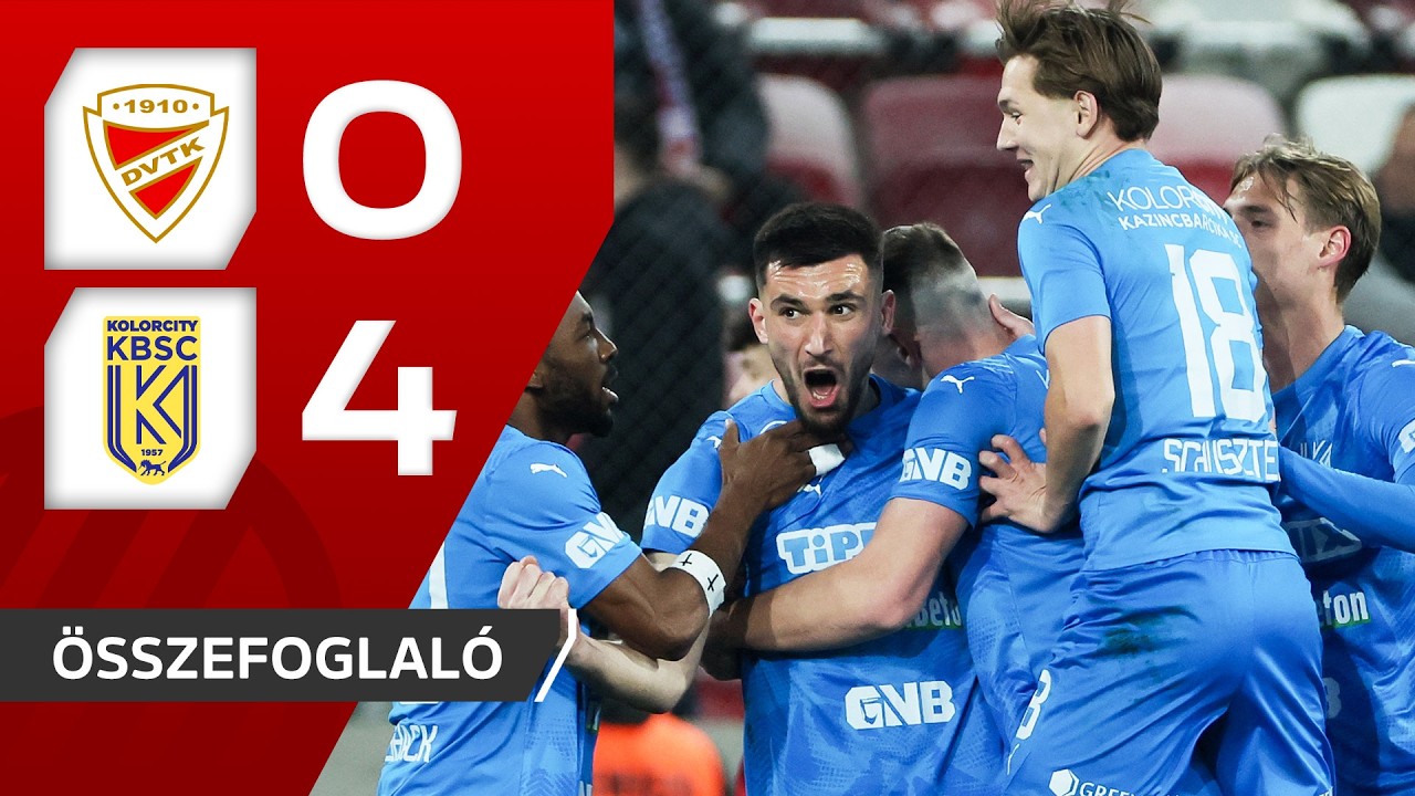 Diósgyőri VTK vs Kazincbarcikai SC Highlights