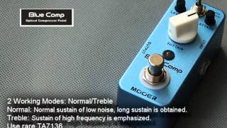 Video thumbnail for Mooer Blue Comp Compressor Micro Pedal by MooerAudio