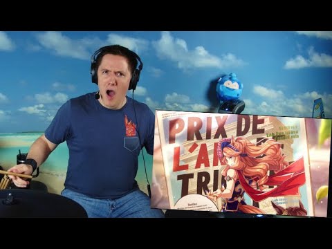 The8BitDrummer covers Prix de l'Arc de Triomphe Race BGM from Umamusume on drums...