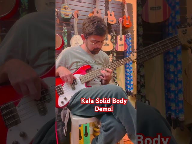 Vídeo relacionado con Kala Juego de 4 cuerdas para bajos planos de U-Bass (by Gallistrings)