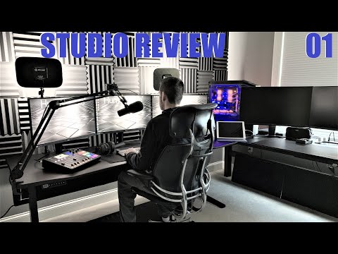 MY ULTIMATE STUDIO REVIEW | WHAT I USE | BEST GAMING CHAIR! E01