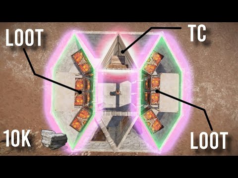 NEW and EASY Rust Starter Base Design - Rust Building 4.0