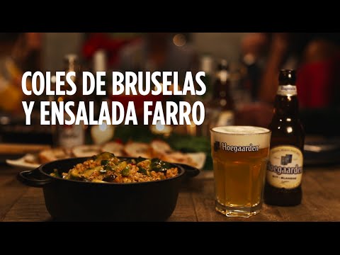 Como hacer Ensalada de farro y coles de bruselas | Hambriento por Navidad