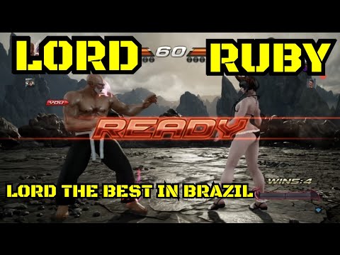 #鉄拳7: #Tekken7: Lord ozn The best player in Brazil (HEIHACHI) Vs RUBY (Eliza)