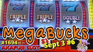 Big Win Megabucks Triple Double Stars Slot at South Point Casino Las Vegas 赤富士スロット カジノ スロット ラスベガス