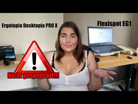 Ergotopia Desktopia Pro X vs. Flexispot EG1- Stabilität und Lautstärke im Test! Nicht Gesponsort!