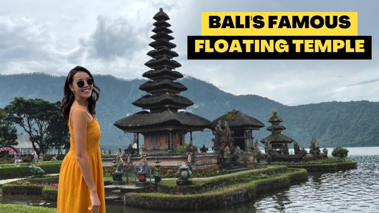 Experience the enchanting Pura Ulun Danu Beratan through a tourist's lens.