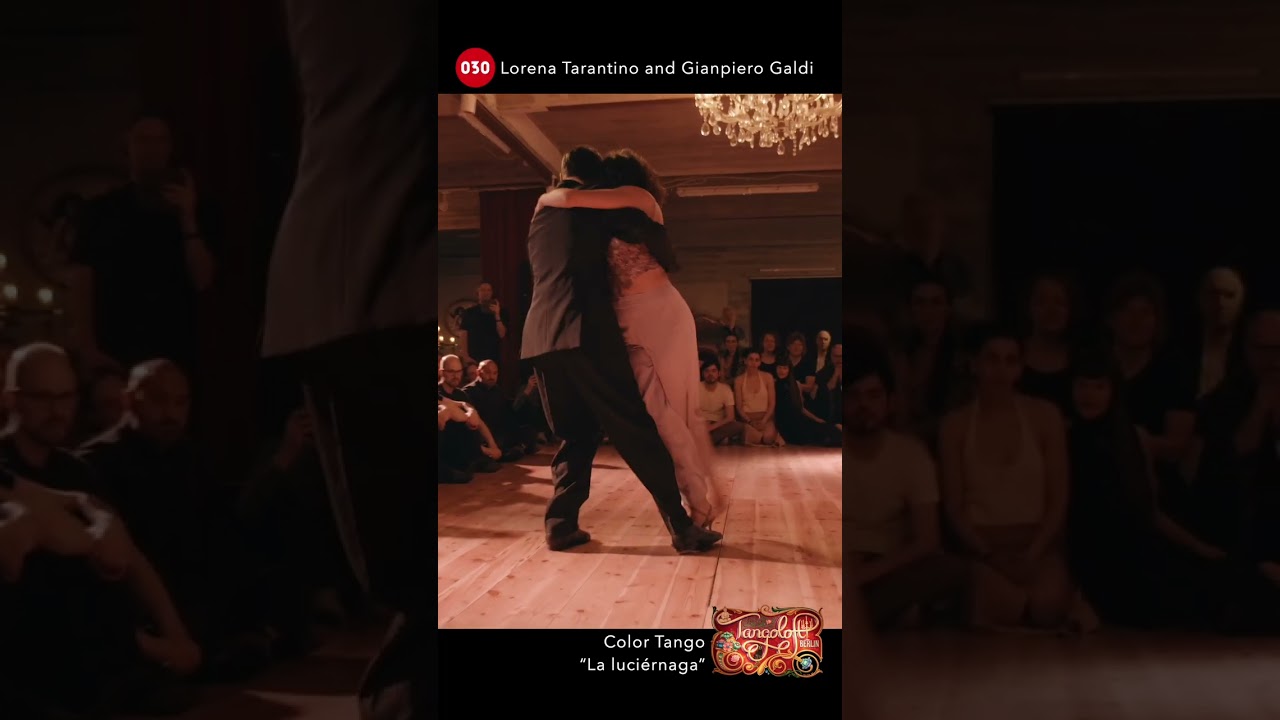 Video thumbnail for Lorena Tarantino and Gianpiero Galdi – La luciernaga #lorenaygianpiero #tangoloft #030tango