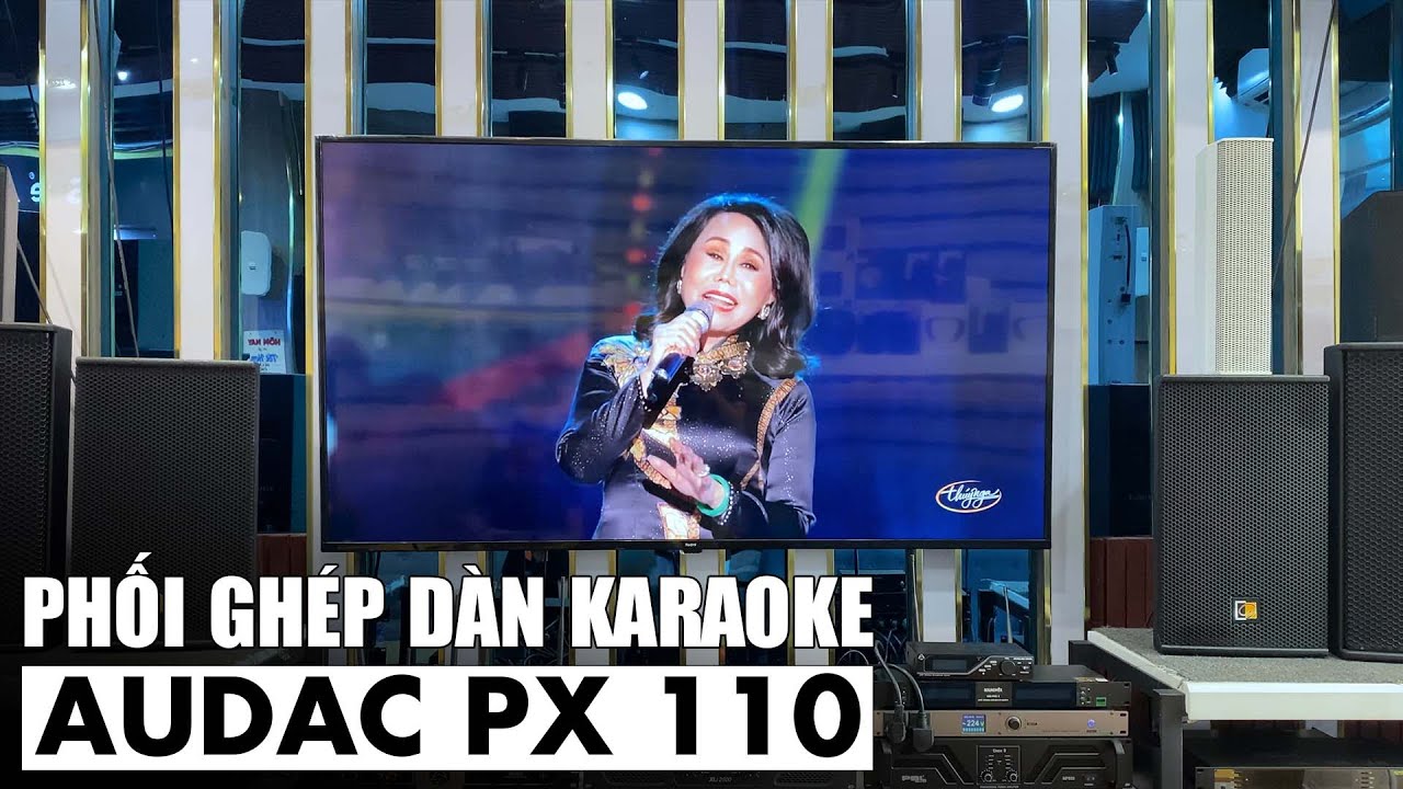 video Dàn Karaoke Audac PX 110 MK II Cao Cấp TVA642022 0