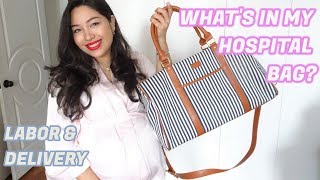 What's in my Hospital bag & Baby's Diaper bag? 2nd time around| 36 weeks