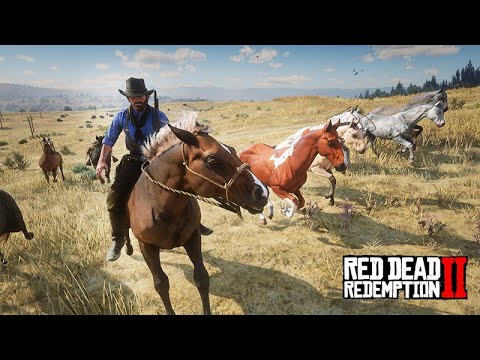 Delivering 10 HORSES - Fulfilling my part of the deal - Red Dead Redemption 2