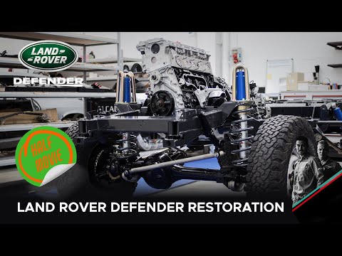 Defender Restoration: Extreme Land Rover Defender 90 Transformation. Half Movie