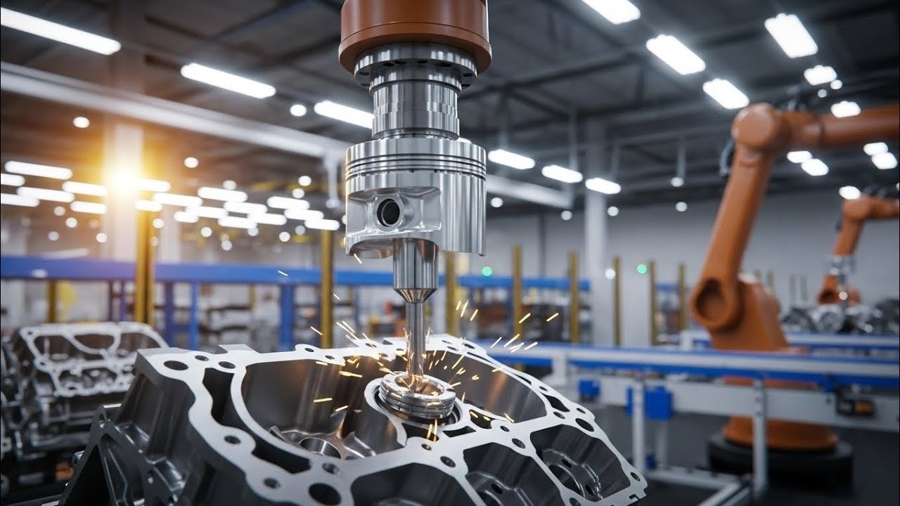 BMW Engine Assembly Process – Inside the Car Factory 