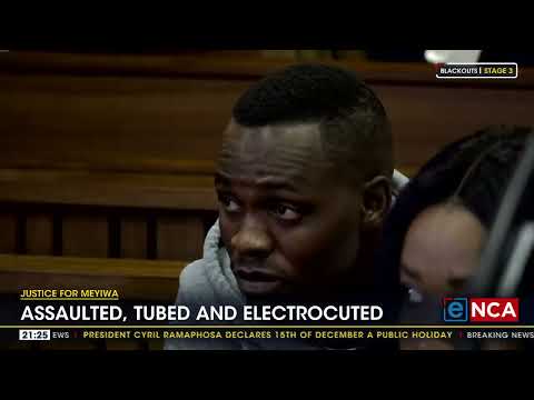Senzo Meyiwa Murder Trial Assaulted, tubed and electrocuted