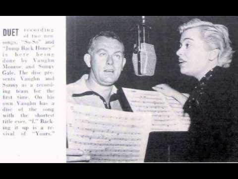 So - So (1952) - Vaughn Monroe and Sunny Gale