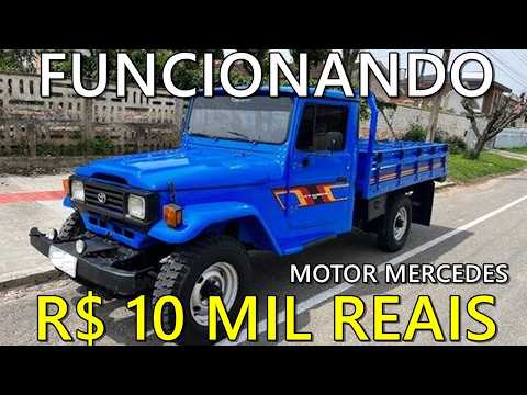 TOYOTA BANDEIRANTE A VENDA A PARTIR 10 MIL REAIS