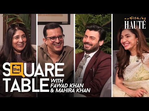 Fawad Khan & Mahira Khan On Reuniting, Neelofar & Maybe A TV Comeback? | Square Table | SA1Q