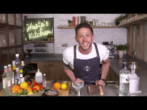 How to make a Strawberry Cosmo with Haste's Kitchen!