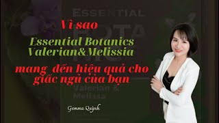 Gemma Quỳnh| Giới thiệu sản phẩm Essential Botanics Valerian & Melissa cho giấc ngủ sâu hiệu quả