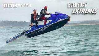 Surfing The World's Biggest Waves For Work | Everyday Extremes | The Travel Edit