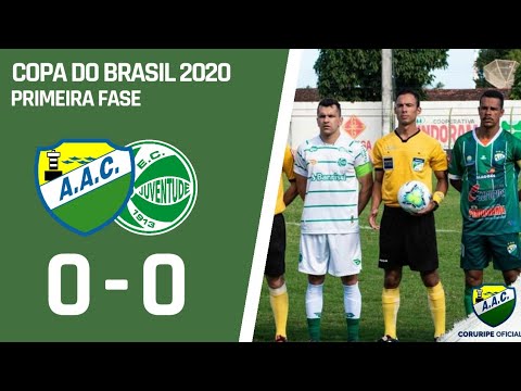 Coruripe 0x0 Juventude/RS | JOGO ÚNICO - COPA DO BRASIL 2020