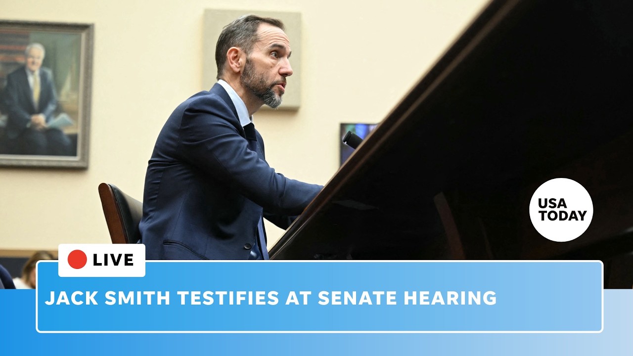 Live: Jack Smith testimony at Senate Judiciary hearing over Biden admin's investigations of Trump