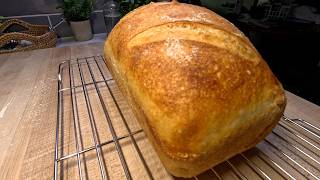 Watch Classic Sourdough Sandwich Loaf - Soft, Tangy & Sliceable on YouTube