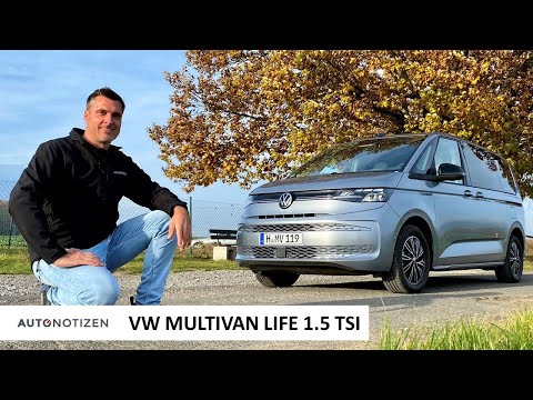 VW Multivan Life (136 PS): Was kann die neue Basis? Test | Review | 2021 / 2022