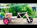 How To Make Cycle RickShaw At Home MatchBox Toys Kutty Bommai