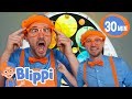 Blippi Plays With Light And Color BEST OF BLIPPI TOYS Educational Videos For Kids