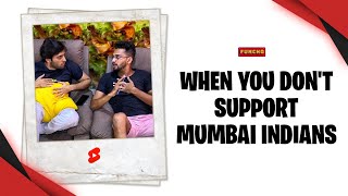 When you don't support Mumbai Indians | #Shorts