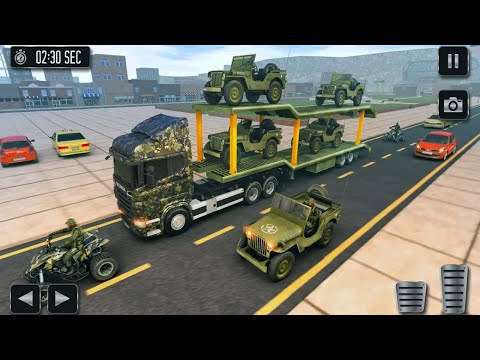 Real Army Vehicle Transport 3D - Gameplay Walkthrough Part 2
